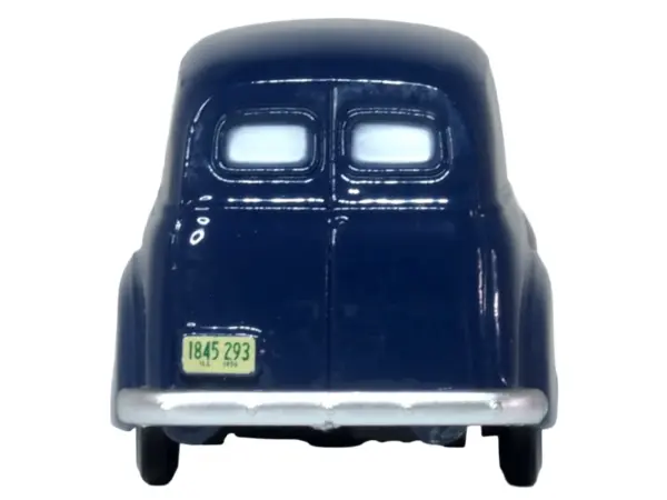1950 Chevrolet Panel Van Mariner Blue 1/87 (HO) Scale Diecast Model Car by Oxford Diecast #5