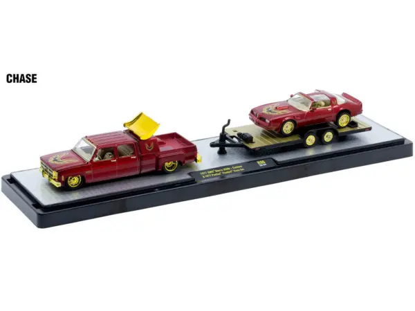 Auto Haulers Set of 3 Trucks Release 96 Limited Edition to 8000 pieces Worldwide 1/64 Diecast Models by M2 Machines #3