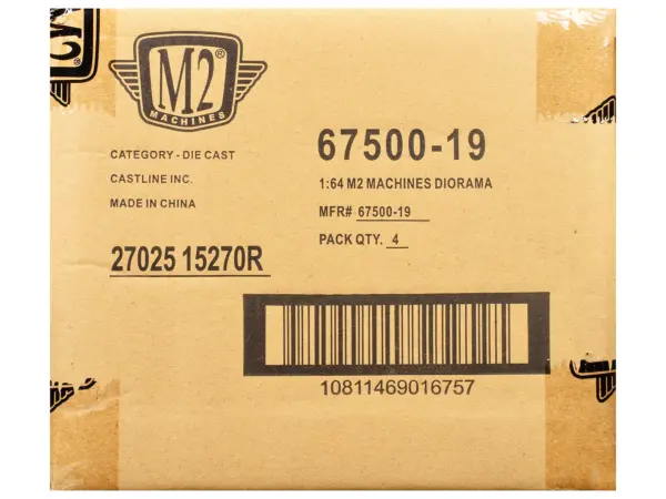 "Auto News" Release 19 Set of 4 Cars Limited Edition to 6000 pieces Worldwide 1/64 Diecast Model Cars by M2 Machines #3