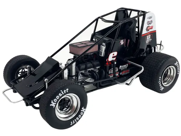 Winged Sprint Car #48 Danny Dietrich "Weikert's Livestock Inc." Gary Kauffman Racing (2024) 1/18 Diecast Model Car by ACME #2