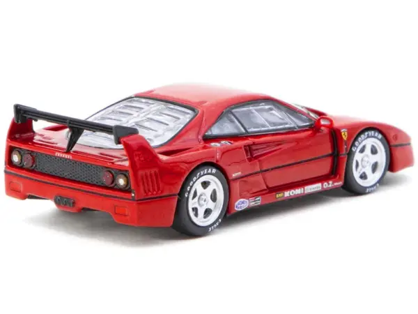 Ferrari F40 Red "Road64" Series 1/64 Diecast Model Car by Tarmac Works #3