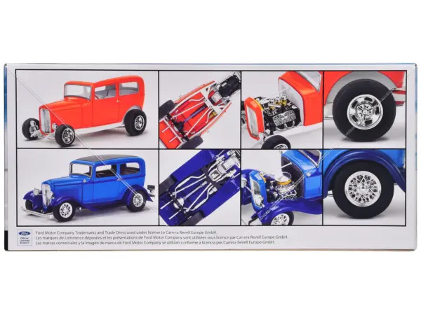 Level 4 Model Kit 1932 Ford Tudor Sedan 2-in-1 Kit 1/25 Scale Model by Revell #3