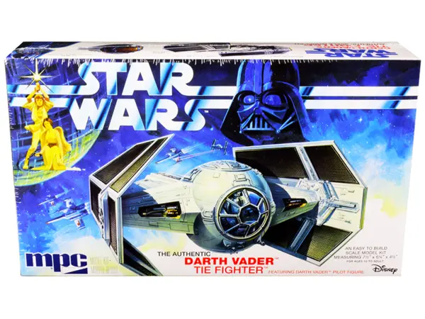 Skill 2 Model Kit Darth Vader's Tie Fighter "Star Wars: Episode IV – A New Hope" (1977) Movie by MPC #1