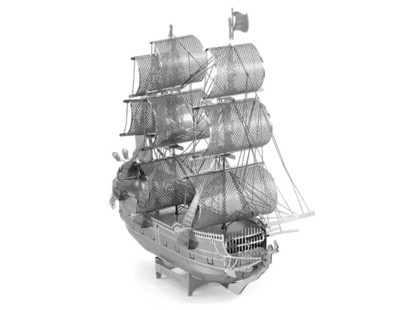 Model Kit Black Pearl Ship (Challenging Difficulty) Steel Model by Metal Earth #3