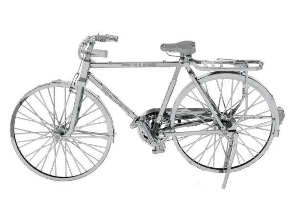 Model Kit Classic Bicycle "Bon Voyage" (Challenging Difficulty) Steel Model by Metal Earth #3