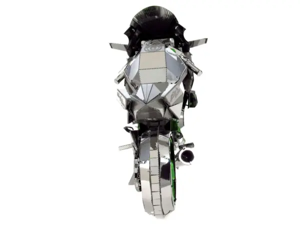 Model Kit Kawasaki Ninja H2R Motorcycle (Expert Difficulty) Steel Model by Metal Earth #3