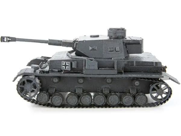 Model Kit German Panzer IV Tank (Challenging Difficulty) Steel Model by Metal Earth #3