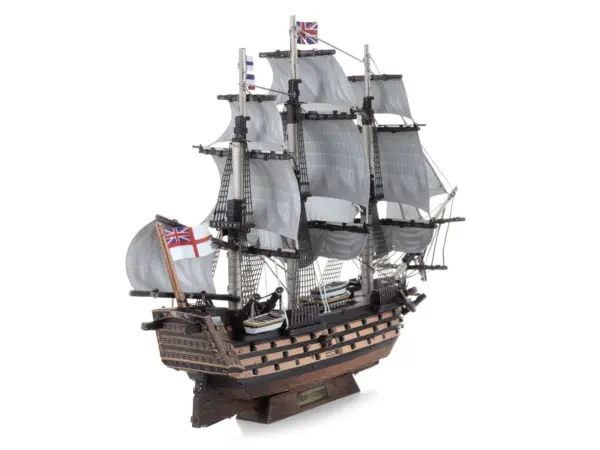 Model Kit HMS Victory British Navy Ship (Challenging Difficulty) Steel Model by Metal Earth #2
