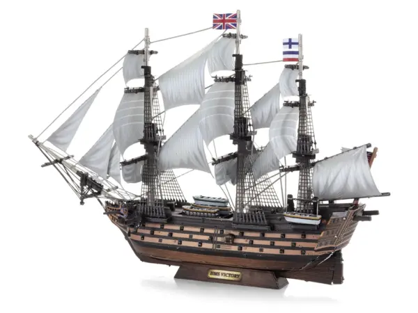 Model Kit HMS Victory British Navy Ship (Challenging Difficulty) Steel Model by Metal Earth #4