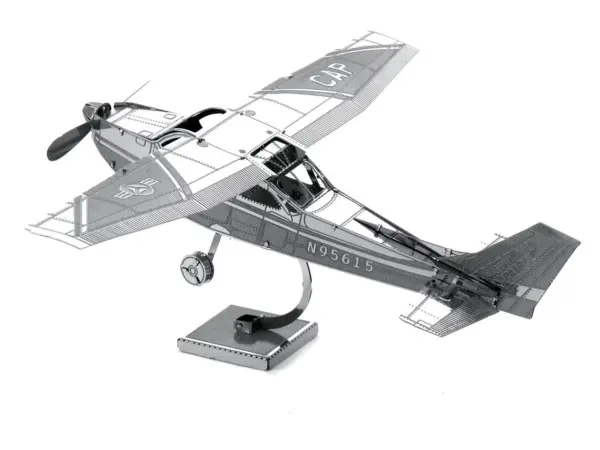 Model Kit Cessna 172 Skyhawk Aircraft (Moderate Difficulty) Steel Model by Metal Earth #2