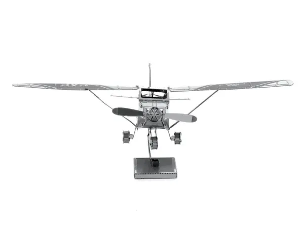 Model Kit Cessna 172 Skyhawk Aircraft (Moderate Difficulty) Steel Model by Metal Earth #4