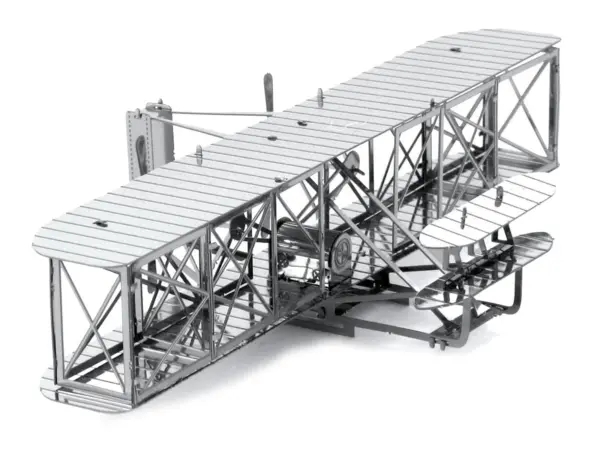 Model Kit Wright Brothers Airplane (Moderate Difficulty) Steel Model by Metal Earth #3