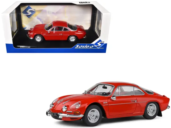 1969 Alpine A110 1600S Rouge Vif Red 1/18 Diecast Model Car by Solido #1