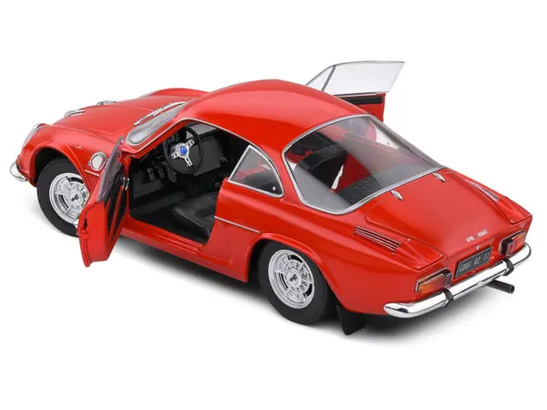 1969 Alpine A110 1600S Rouge Vif Red 1/18 Diecast Model Car by Solido #4