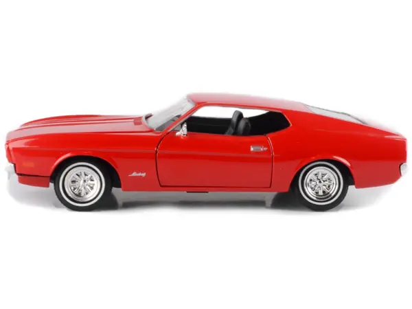 1971 Ford Mustang Sportsroof Red 1/24 Diecast Model Car by Motormax #3