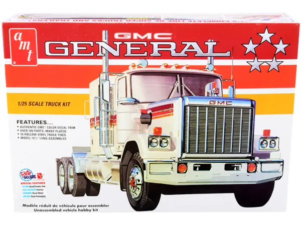 Skill 3 Model Kit GMC General Truck Tractor 1/25 Scale Model by AMT #1