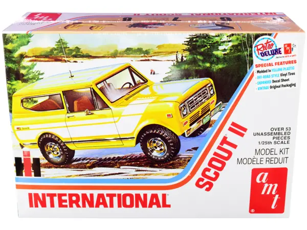 Skill 2 Model Kit IH International Harvester Scout II 1/25 Scale Model by AMT #1