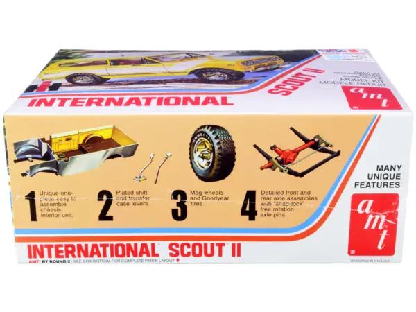 Skill 2 Model Kit IH International Harvester Scout II 1/25 Scale Model by AMT #2