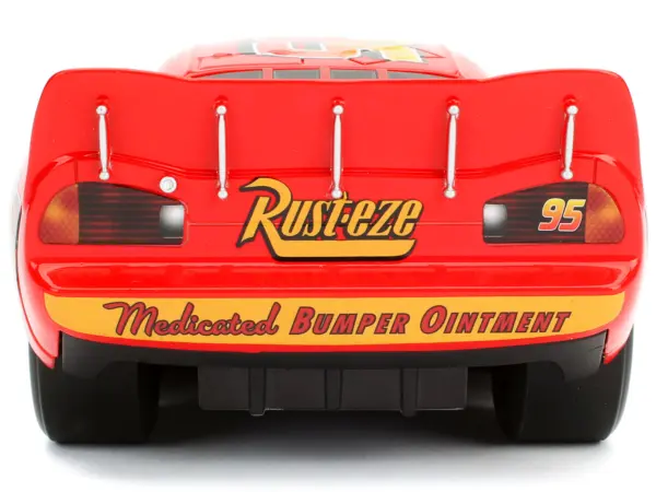 Lightning McQueen #95 Red with Extra Wheels Disney & Pixar "Cars" Movie "Hollywood Rides" Series Diecast Model Car by Jada #5