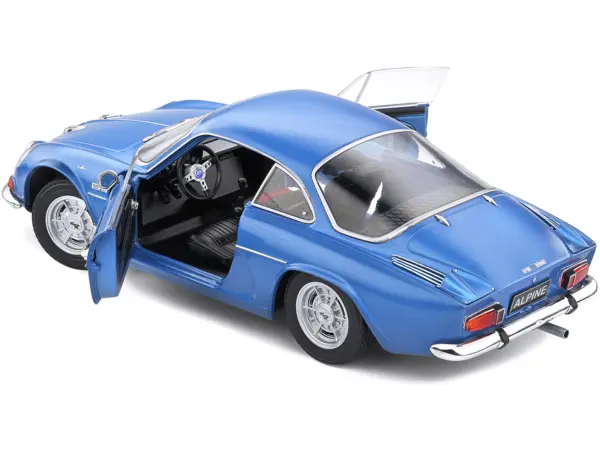 1969 Alpine A110 1600S Blue Alpine Metallic 1/18 Diecast Model Car by Solido #2