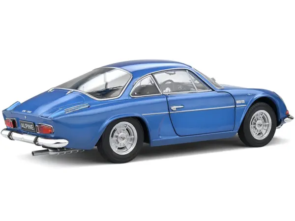 1969 Alpine A110 1600S Blue Alpine Metallic 1/18 Diecast Model Car by Solido #5