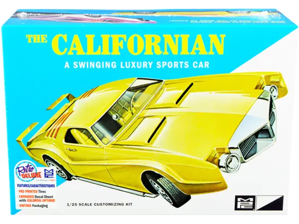 Skill 2 Model Kit 1968 Oldsmobile Toronado Custom "The Californian" 1/25 Scale Model by MPC #1
