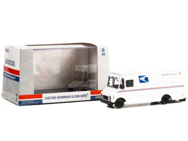Grumman Olson Custom Delivery Truck White USPS "United States Postal Service" 1/43 Diecast Model by Greenlight #3