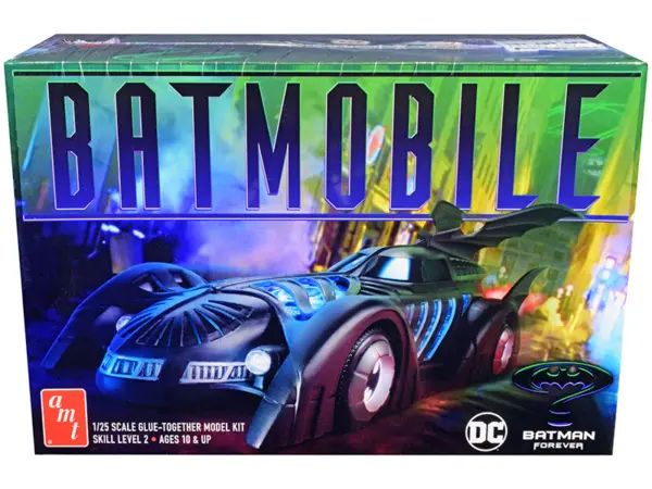 Skill 2 Model Kit Batmobile "Batman Forever" (1995) Movie 1/25 Scale Model by AMT #1