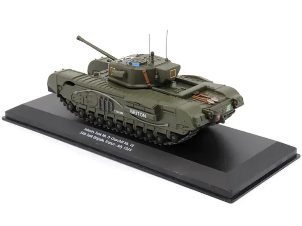 Infantry Tank Mk. IV Churchill Mk. VII "Briton" "UK 34th Tank Brigade France July 1944" 1/43 Diecast Model by AFVs of WWII #5