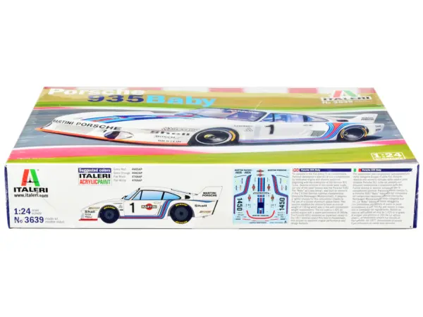 Skill 3 Model Kit Porsche 935 Baby 1/24 Scale Model by Italeri #2