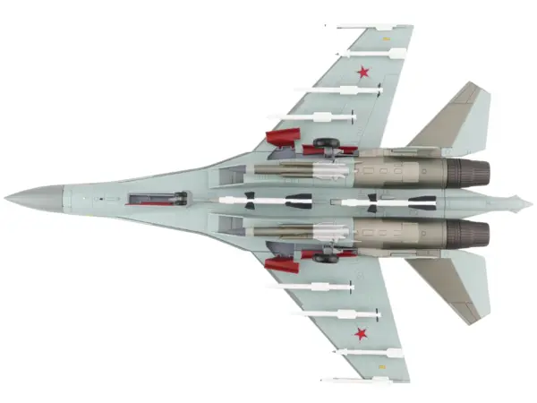 Sukhoi Su-35S Flanker E Fighter Aircraft "22nd IAP 303rd DPVO 11th Air Army VKS (Russian Aerospace Forces)" "Air Power Series" 1/72 Scale Model by Hobby Master #5