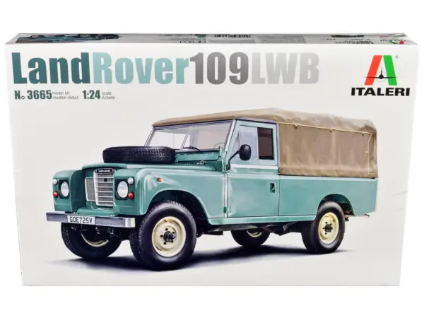 Skill 3 Model Kit Land Rover 109 LWB 1/24 Scale Model by Italeri #1