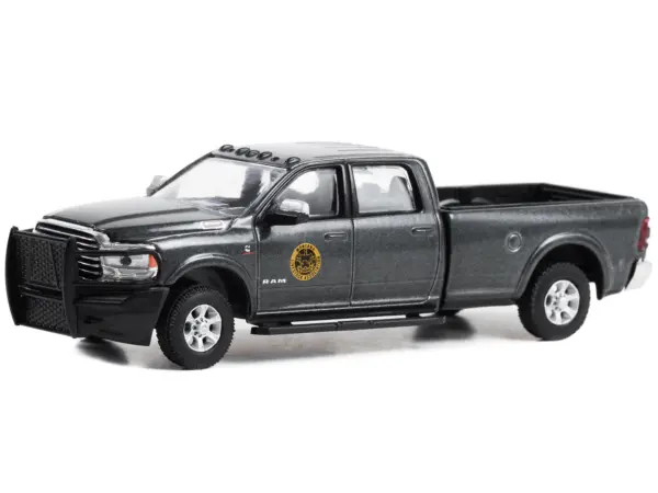 2020 Ram 2500 Pickup Truck Dark Gray Metallic "Montana Livestock Association" "Yellowstone" (2018-Current) TV Series "Hollywood Series" Release 39 1/64 Diecast Model Car by Greenlight #2