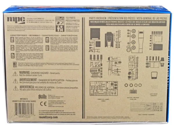 Skill 2 Model Kit Granny's Hot Rod By George Barris 2-in-1 Kit 1/25 Scale Model by MPC #4
