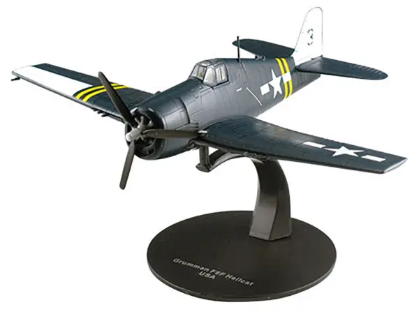 Grumman F6F Hellcat Fighter Aircraft "United States Navy" 1/72 Diecast Model by DeAgostini #2
