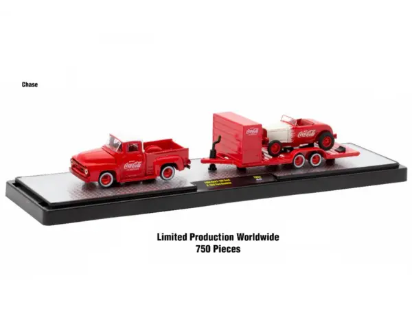 Auto Haulers "Coca-Cola" Set of 3 pieces Release 31 Limited Edition to 7250 pieces Worldwide 1/64 Diecast Models by M2 Machines #2