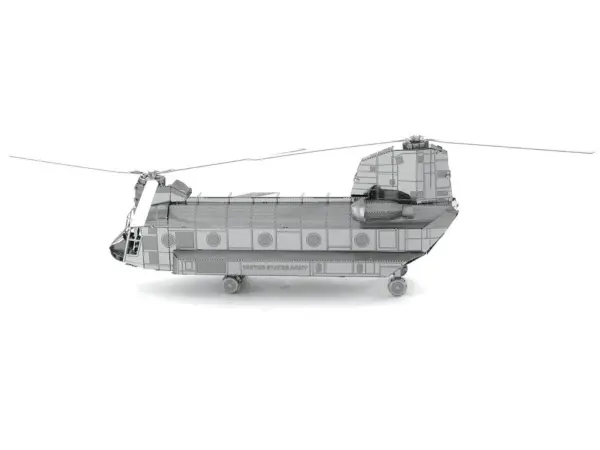 Model Kit Boeing CH-47 Chinook Transport Helicopter (Moderate Difficulty) Steel Model by Metal Earth #4