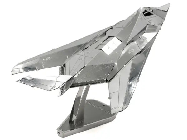 Model Kit Lockheed Martin F-117 Nighthawk Stealth Aircraft "United States Air Force" (Moderate Difficulty) Steel Model by Metal Earth #2