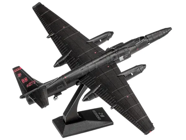 Model Kit Lockheed Martin U-2 Dragon Lady Aircraft "United States Air Force" (Moderate Difficulty) Steel Model by Metal Earth #4