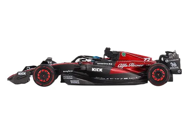 Alfa Romeo C43 #77 Valtteri Bottas "Alfa Romeo F1 Team Kick" Formula One F1 "Australian GP" (2023) Limited Edition 1/64 Diecast Model Car by Mini GT #2