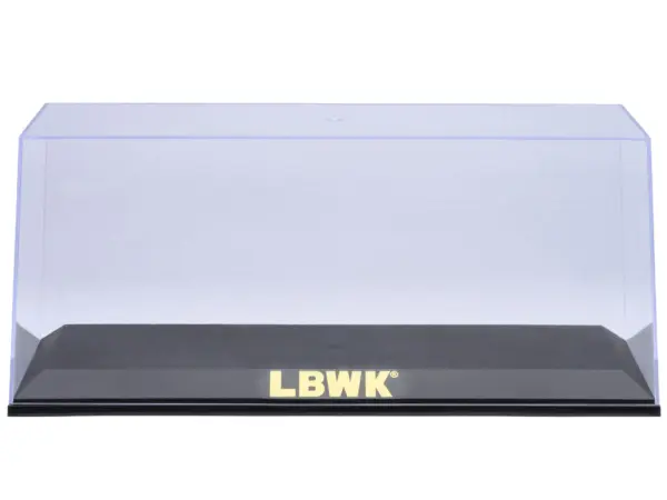 Collectible Display Show Case with Black Plastic Base and Gold "LBWK" Logo for 1/18-1/24 Scale Model Cars by Autoart #3