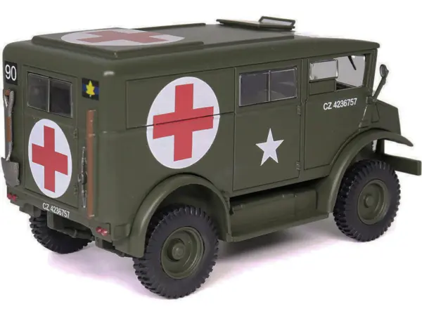 Chevrolet C8A Ambulance Olive Drab "United States Army" 1/43 Diecast Model by Militaria Die Cast #3