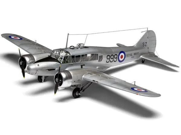 Level 3 Model Kit Avro Anson Mk.I Aircraft with 3 Scheme Options 1/48 Plastic Model Kit by Airfix #3