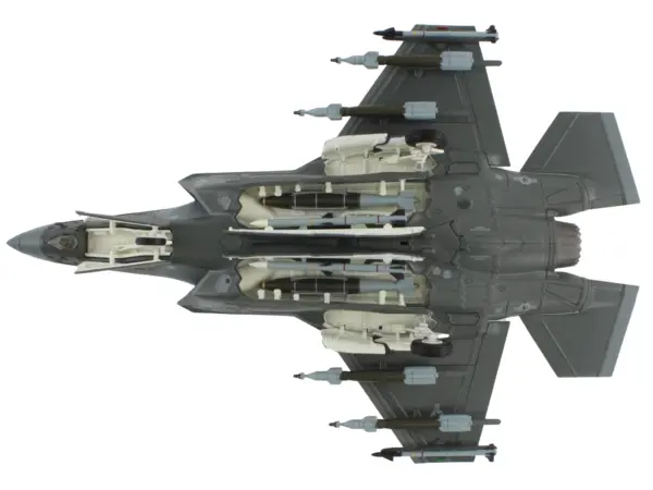 Lockheed Martin F-35A Lightning II Aircraft "100th Fighter Squadron Alabama Air National Guard" (2023) United States Air Force "Air Power Series" 1/72 Diecast Model by Hobby Master #3
