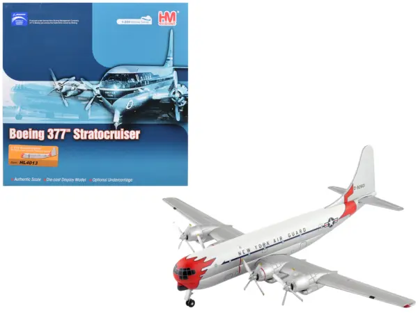 Boeing 377 C-97A Stratofreighter Transport Aircraft "49-2601 New York Air National Guard" United States Air Force "Airliner Series" 1/200 Diecast Model by Hobby Master #1