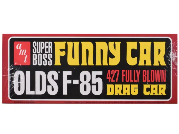 Skill 2 Model Kit 1964 Oldsmobile F-85 AWB Funny Car "Streaker" 1/25 Scale Model by AMT #3