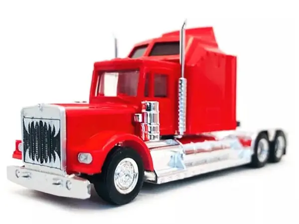 Kenworth W900 with Extra Large Sleeper Red 1/87 (HO) Plastic Model Car by Promotex #2