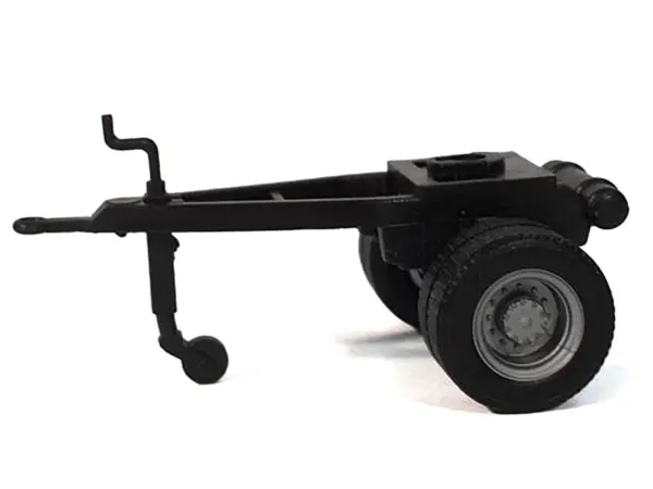 Single-Axle Converter Dolly 1/87 (HO) Plastic Model by Promotex #2