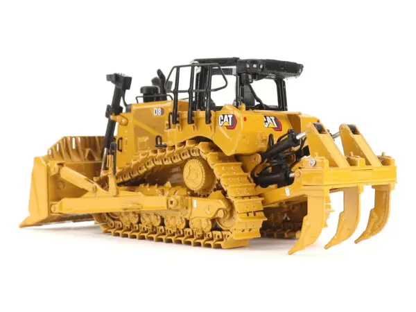 CAT Caterpillar D8 Track-Type Dozer (Standard Configuration) Yellow "High Line" Series  1/50 Diecast Model by Diecast Masters #3