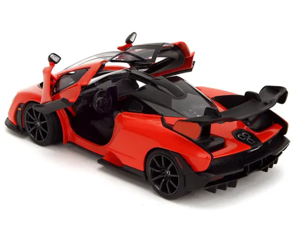 McLaren Senna Red and Black "Fast X" (2023) Movie "Fast & Furious" Series 1/24 Diecast Model Car by Jada #4